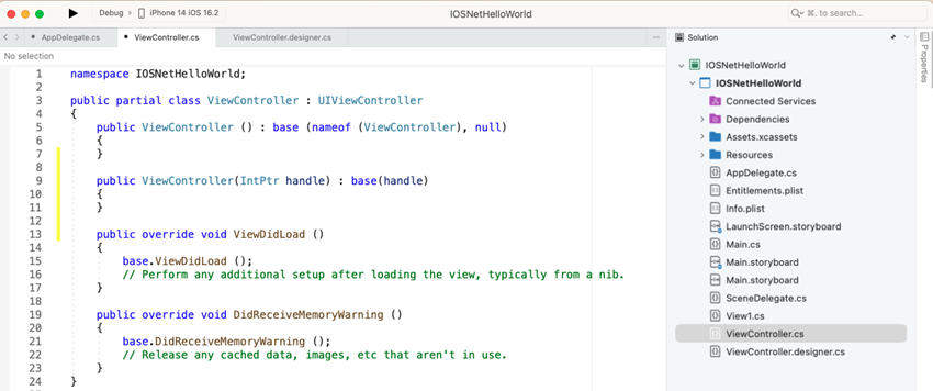 Create Apps for iOS with .NET 7